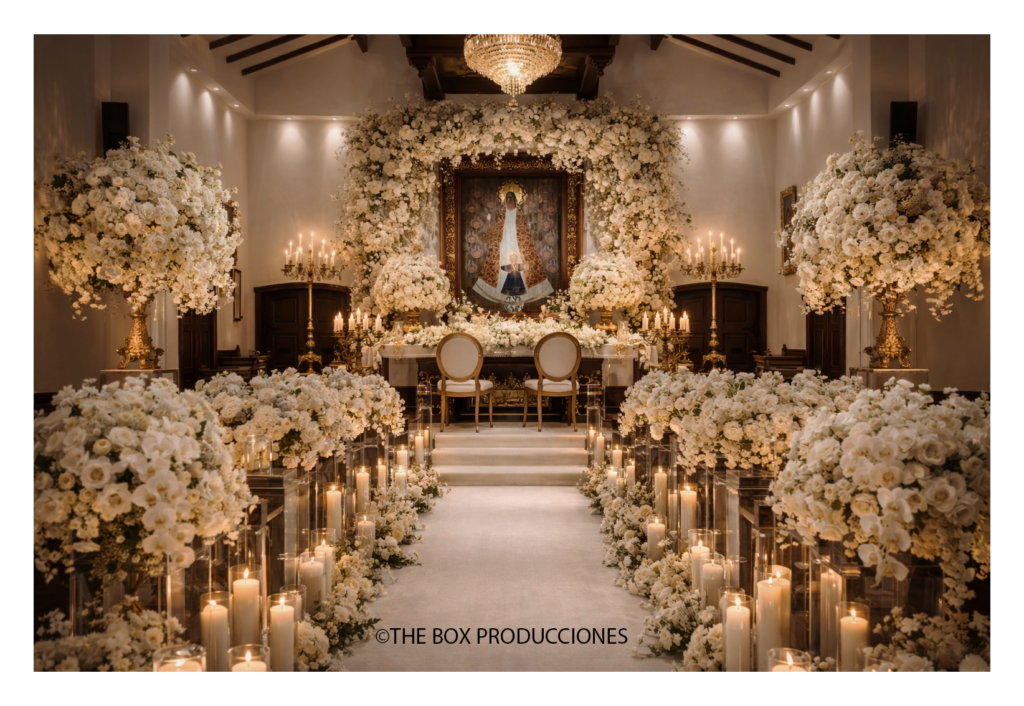 boda en la Parroquia santa maría de los Angeles Medellin