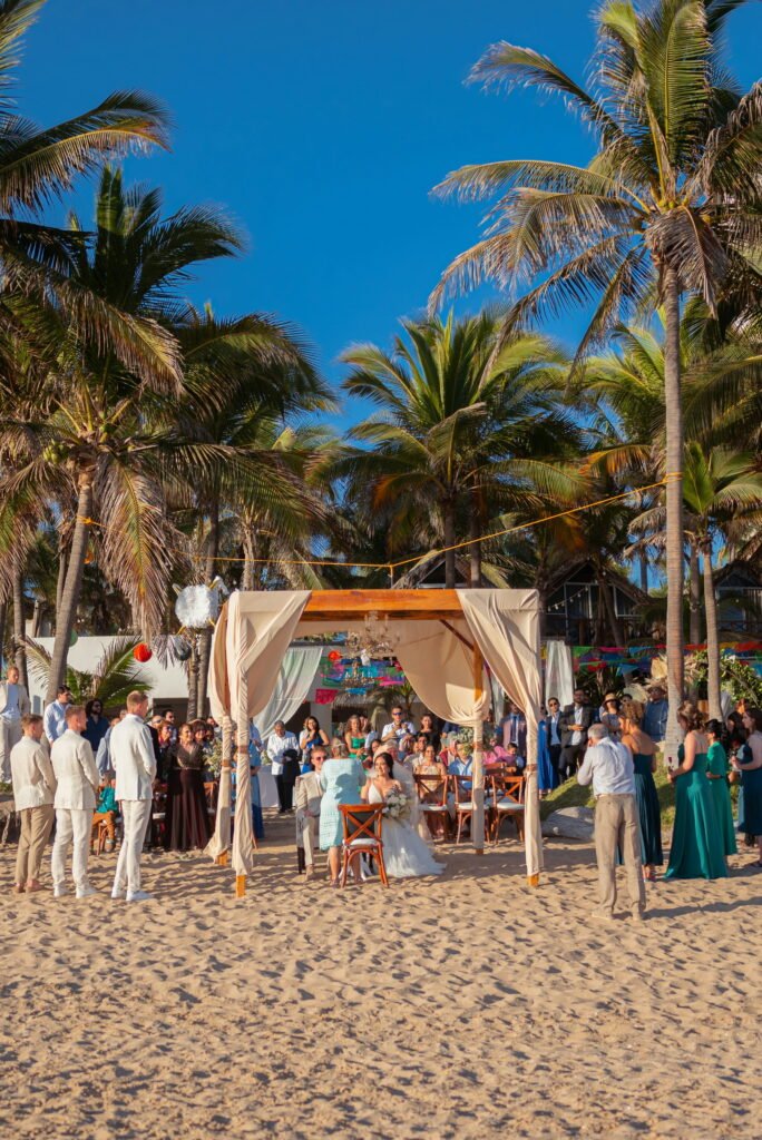 ceremonia Civil de una boda al aire libre